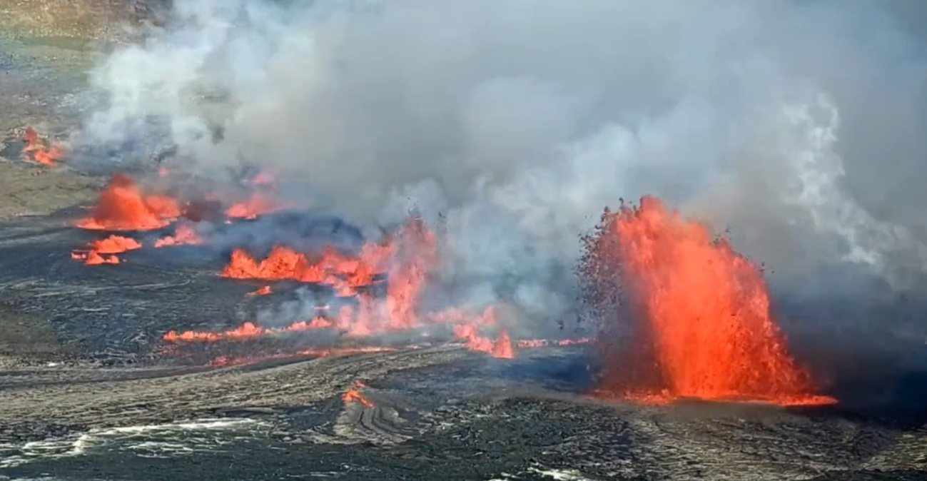 El Volc N Kilauea De Haw I Despierta Y Hace Erupci N Tercera Vez En